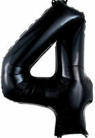 Number 4 Foil Balloon 34" (8 Colours)