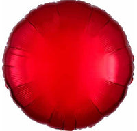 Round Shape Foil Balloons (12 Colours)