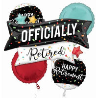 Officially Retired Foil Balloon Bouquet