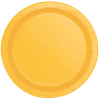 Paper Dessert Plates, 7 inch, 20 CT (20 colours)