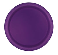 Paper Dinner Plates, 9 inch 16 CT (20 colours)