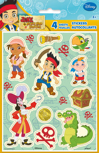 Jake and the never land pirates stickers