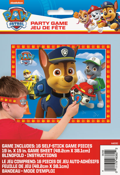 paw patrol party game