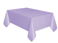 Plastic Table Covers (20 colours)