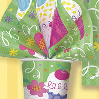 cupcake party paper cups