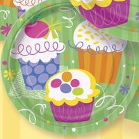 cupcake party dessert plates