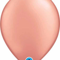 rose gold Qualatex 11inch Balloons ,10 per package, empty