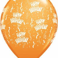 Happy Birthday latex balloon