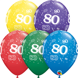 80 printed balloon