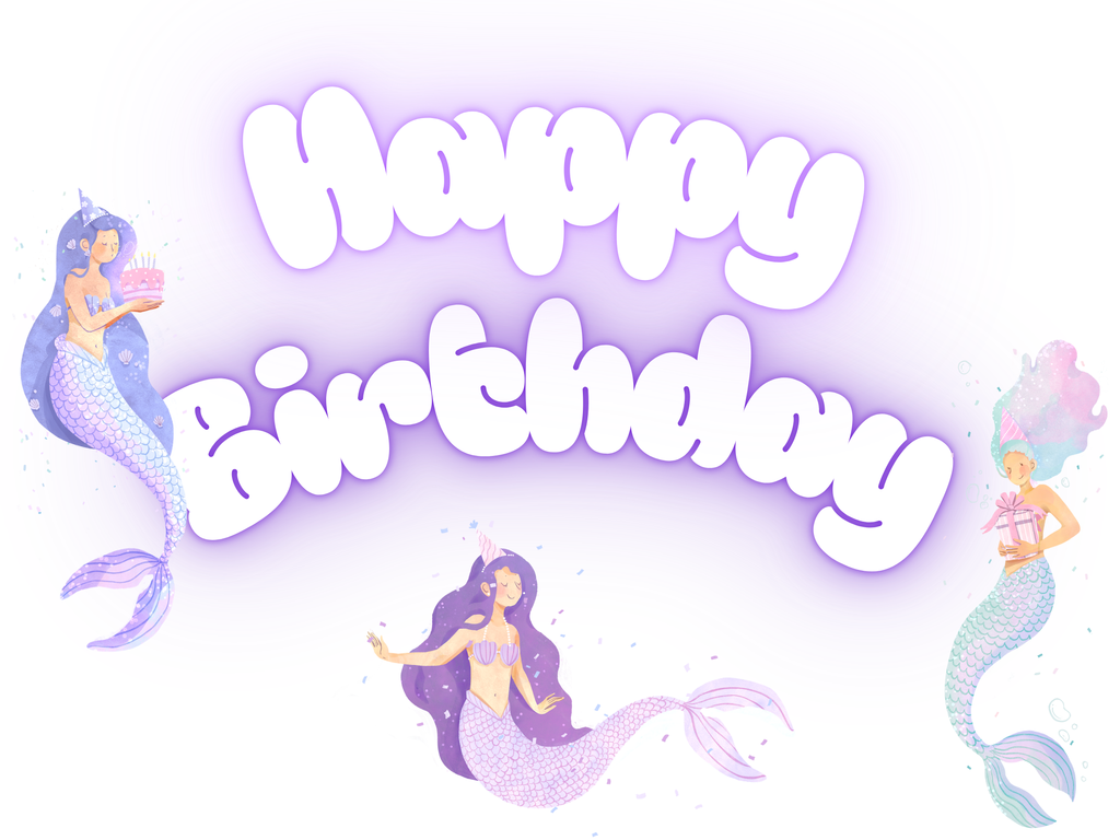 Custom Printed Birthday Banner 2' x 5'
