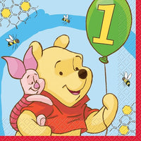 Winnie the Pooh 1st Birthday LN 16CT