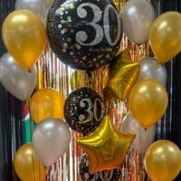 Helium Filled Balloon Clusters