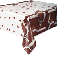Football Party Plastic Table cover