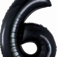 Number 6 Foil Balloon 34" (8 Colours)
