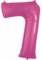 Number 7 Foil Balloon 34" (8 Colours)
