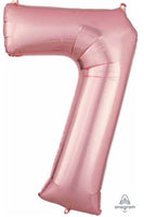 Number 7 Foil Balloon 34" (8 Colours)
