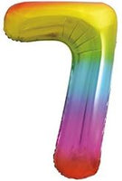 Number 7 Foil Balloon 34" (8 Colours)