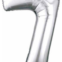 Number 7 Foil Balloon 34" (8 Colours)