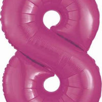Number 8 Balloon 34" (8 Colours)