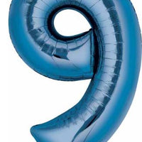 Number 9 Balloon 34" (8 Colours)