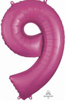 Number 9 Balloon 34" (8 Colours)
