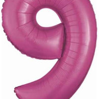 Number 9 Balloon 34" (8 Colours)
