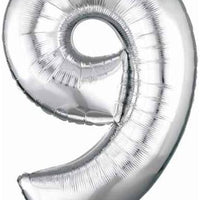 Number 9 Balloon 34" (8 Colours)