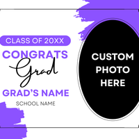 Grad 18"x24" Yard Sign