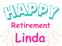 Retirement 18"x24" Custom Yard Sign
