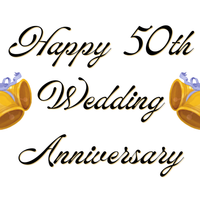 Anniversary Milestone Custom 18"x24" Yard Sign