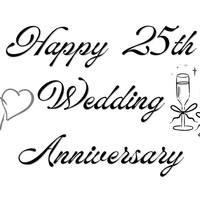 Anniversary Milestone Custom 18"x24" Yard Sign