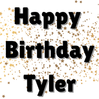 Happy Birthday Silver & Gold 18"x24" Custom Yard Sign