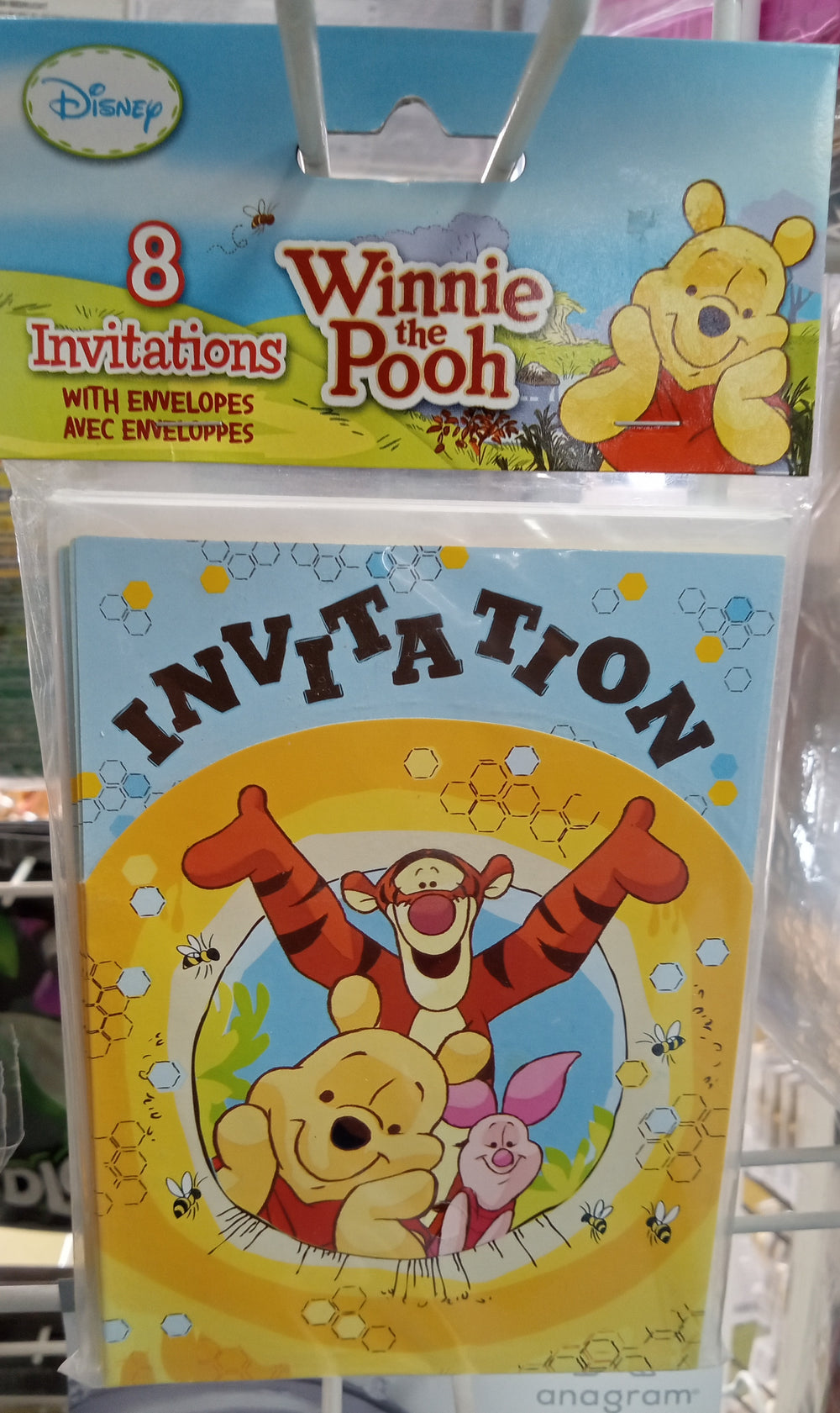 Winnie the Pooh Invitations 8CT