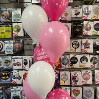 Helium Filled Latex Balloon Clusters