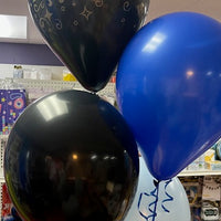 Helium Filled Latex Balloon Clusters