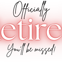 Happy Retirement Custom Printed Vinyl Banner
