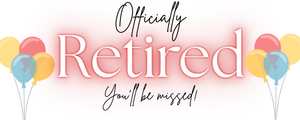 Happy Retirement Custom Printed Vinyl Banner