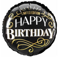 Double Sided Aged to Perfection Happy Birthday 18 inch Foil Balloon
