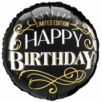 Double Sided Aged to Perfection Happy Birthday 18 inch Foil Balloon