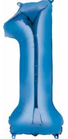 Number 1 Foil Balloon 34" (8 Colours)
