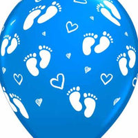Baby Boy 11" latex Balloons 5/pkg