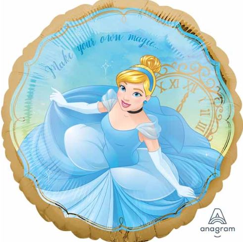 Cinderella Disney Princess Once Upon a Time 18 inch Foil Balloon