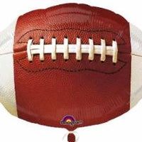 Football shaped 18 inch Foil Balloon