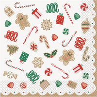 Gingerbread Luncheon Napkins 16count