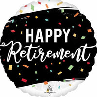 Happy Retirement 18" Round Foil Balloon