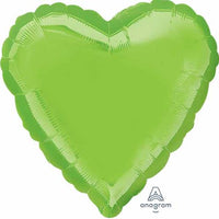 Heart Shape Foil Balloons (12 Colours)