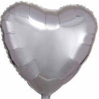 Heart Shape Foil Balloons (12 Colours)