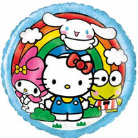 Hello Kitty and Friends 18 inch Foil Balloon