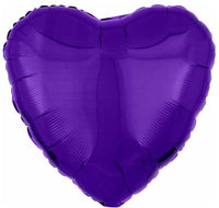 Heart Shape Foil Balloons (12 Colours)
