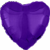 Heart Shape Foil Balloons (12 Colours)